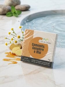 Camomila, Gengibre e Mel Chá da Serra - chá de gengibre - Cuenca Natural