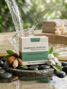 Sabonete Facial e Corporal Essência Nativa - sabonete facial - Cuenca Natural