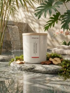Vela Maca e Canela Di Terrae - velas aromáticas - Cuenca Natural