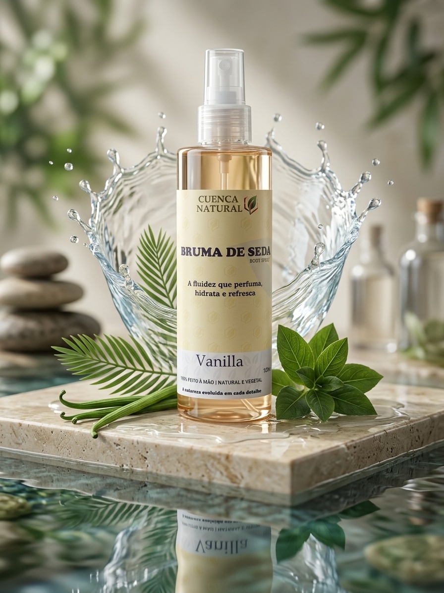 Body Spray Bruma de Seda Vanilla Cuenca Natural - body splash - Cuenca Natural