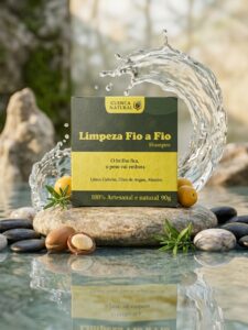 Shampoo Limpeza Fio a Fio Cuenca Natural - shampoo em barra - Cuenca Natural