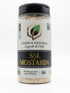 Sal e Mostarda em Grãos Segredo do Chef Cuenca Natural - mostarda em grãos - Cuenca Natural - Foto 2