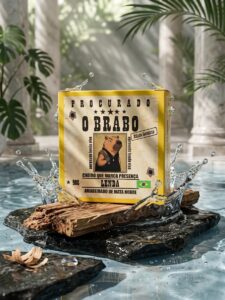 Sabonete O Brabo - Lenda Cuenca Natural - sabonete masculino - Cuenca Natural