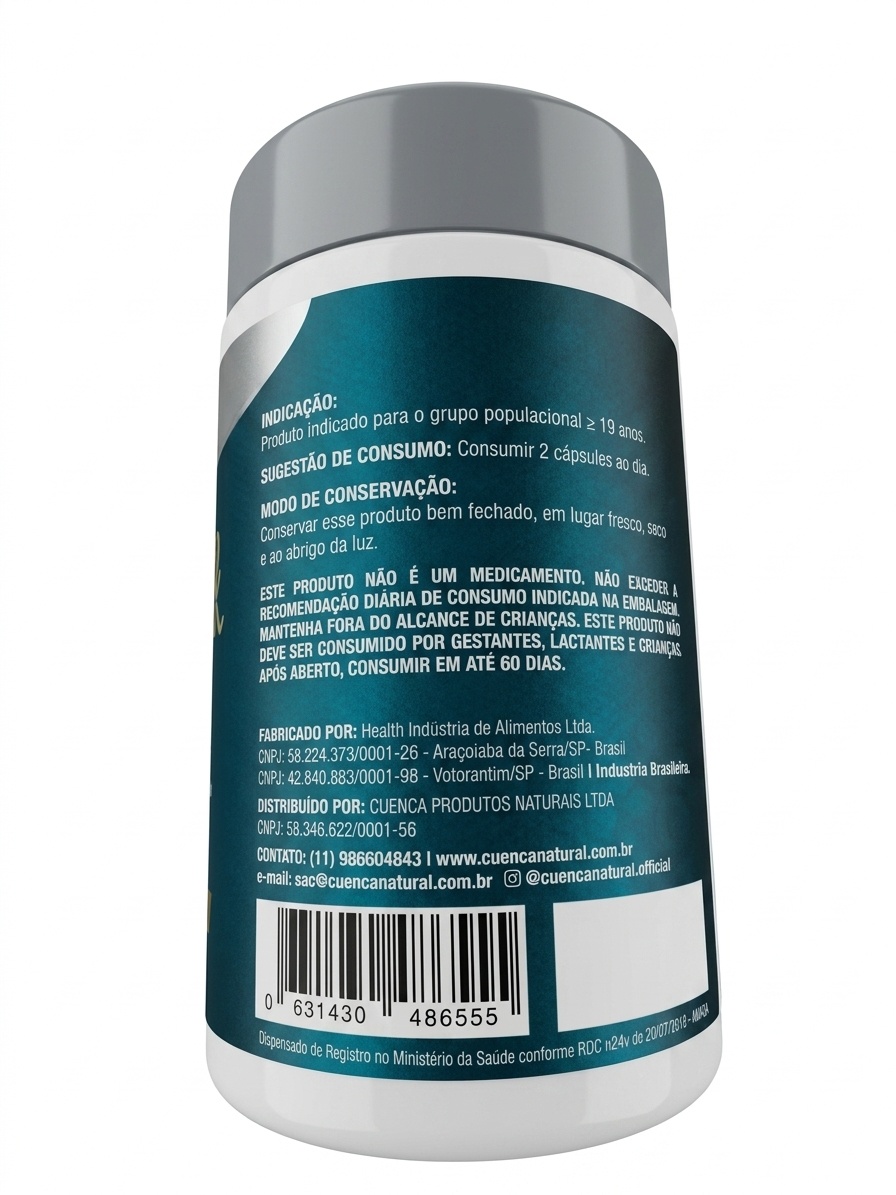 Vonee Sek Suplemento Alimentar Cuenca Natural - magnésio - Cuenca Natural