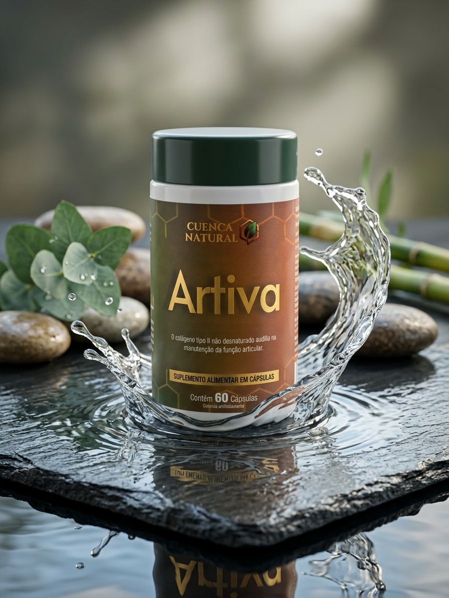 Artiva Suplemento Alimentar Cuenca Natural - colágeno tipo 2 - Cuenca Natural
