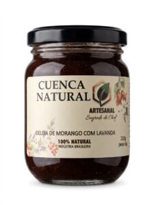 Geleia Morango com Lavanda Segredo do Chef Cuenca Natural - geleia - Cuenca Natural - Foto 2