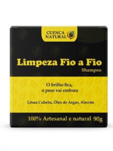 Shampoo Limpeza Fio a Fio Cuenca Natural - shampoo em barra - Cuenca Natural - Foto 2
