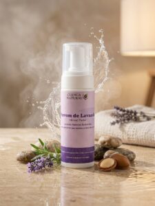 Sabonete Mousse Facial Nuvem de Lavanda Cuenca Natural - sabonete facial - Cuenca Natural