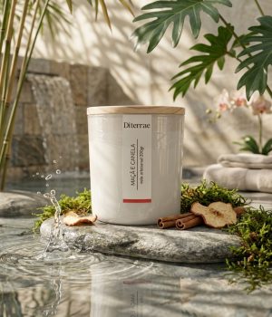 Vela Maca e Canela Di Terrae - velas aromáticas - Cuenca Natural