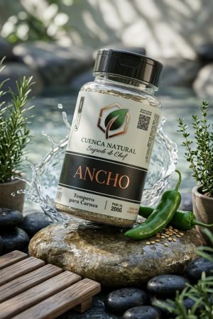 Ancho Cortes Altos Segredo do Chef Cuenca Natural - tempero para churrasco - Cuenca Natural