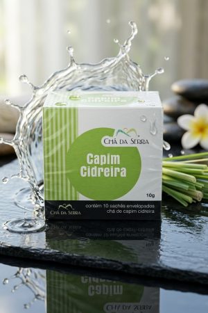 Capim Cidreira Chá da Serra - chá de capim limão - Cuenca Natural
