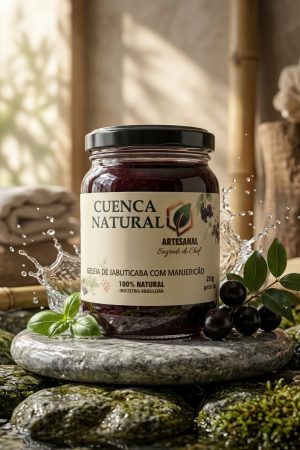 Geleia Jabuticaba com Manjericao Segredo do Chef Cuenca Natural - geleia - Cuenca Natural